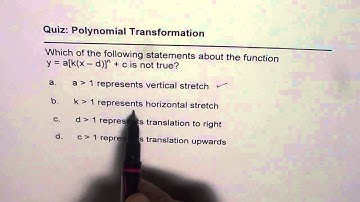 Understand Polynomial Transformation Parameters