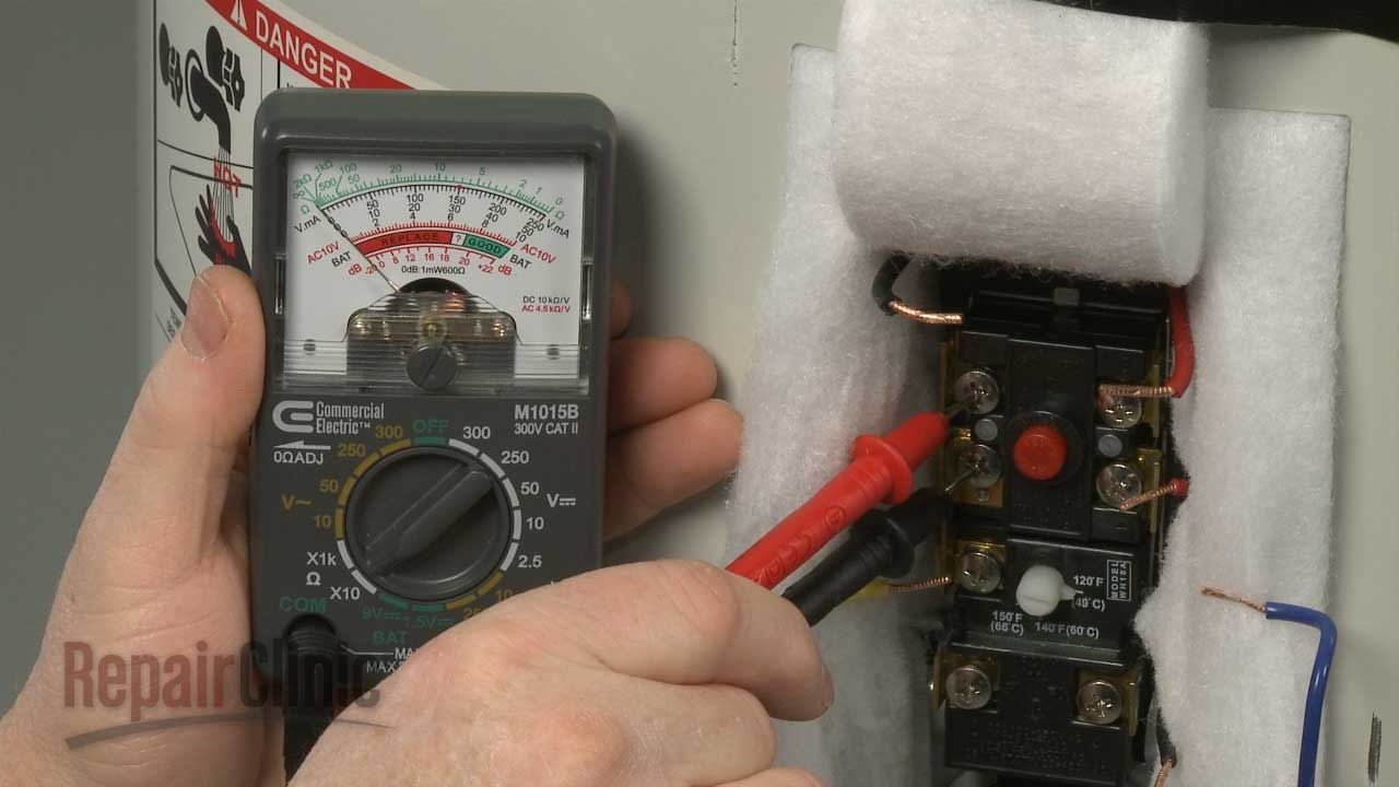 Water Heater Not Heating Thermostat Testing Youtube