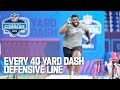 Every Defensive Lineman&#39;s 40 Yard Dash!