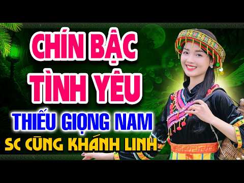CHÍN BẬC TÌNH YÊU Karaoke Thiếu Giọng Nam - Song Ca Cùng Khánh Linh