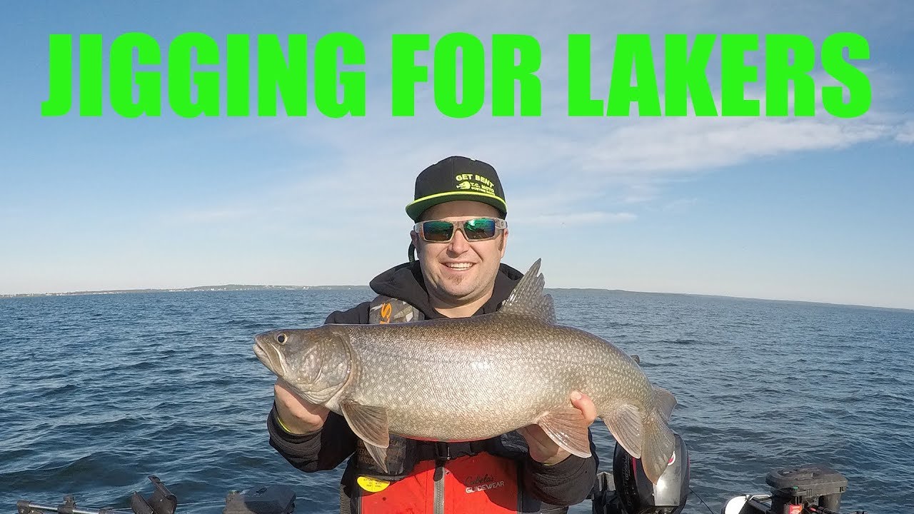 Hot Lake Trout Jigging Bite on Cold Lake : Weaver's Bent Rods