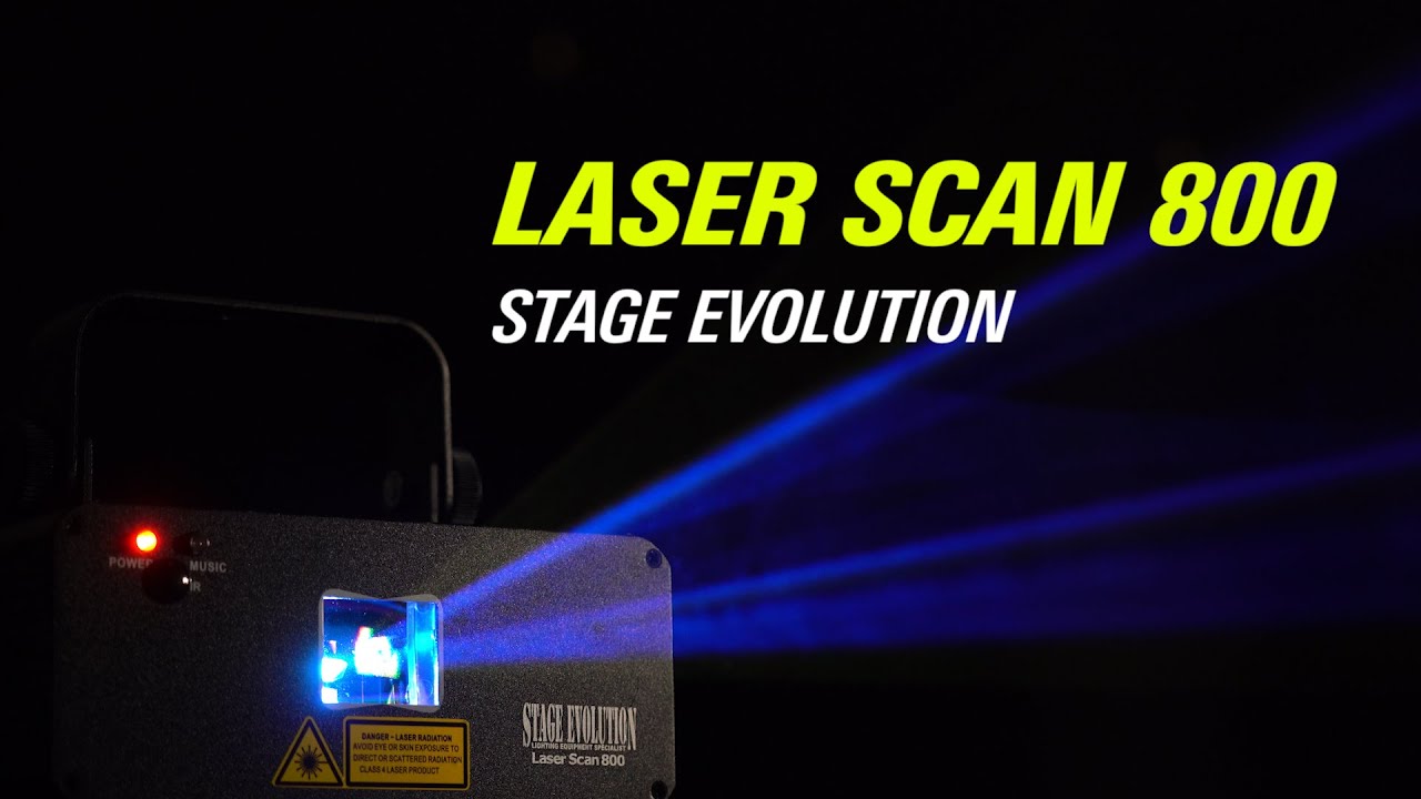 LASER SCAN 800 レーザー 照明 / STAGE EVOLUTION
