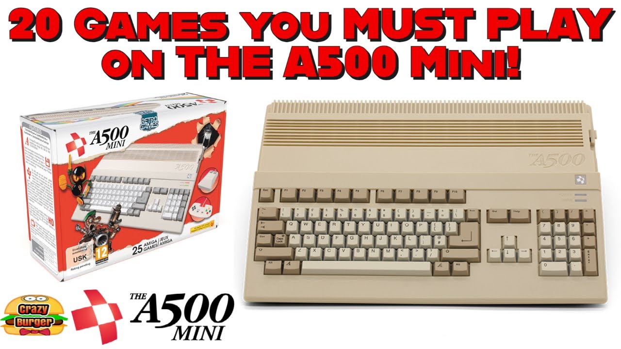20 Games YOU MUST Play on Your A500 Mini - Well Rated Games From