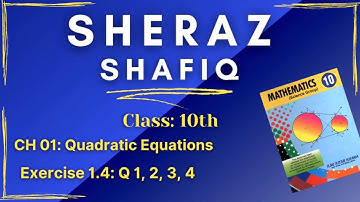 10 Class Exercise 1.4 Q 1, 2, 3, 4