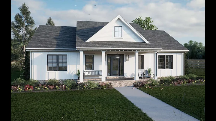 MODERN FARMHOUSE HOUSE PLAN 7174-00008