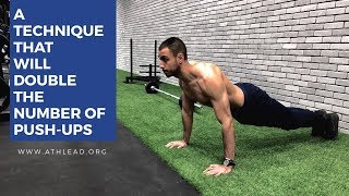 ضاعف كمية البوش أب في هذه الحركة | A Technique That Will Double The Number Of Push-Ups