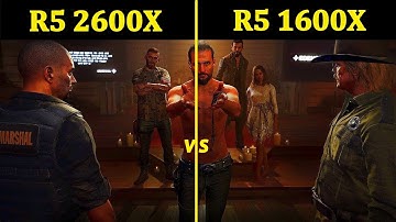 Ryzen 5 2600X vs 1600X | Comparison |