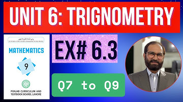 CLASS  9th MATH EXERCISE 6.3 QUESTION 7 TO QUESTION 9 PUNJAB TEXTBOOK BOARD SOLUTIONS