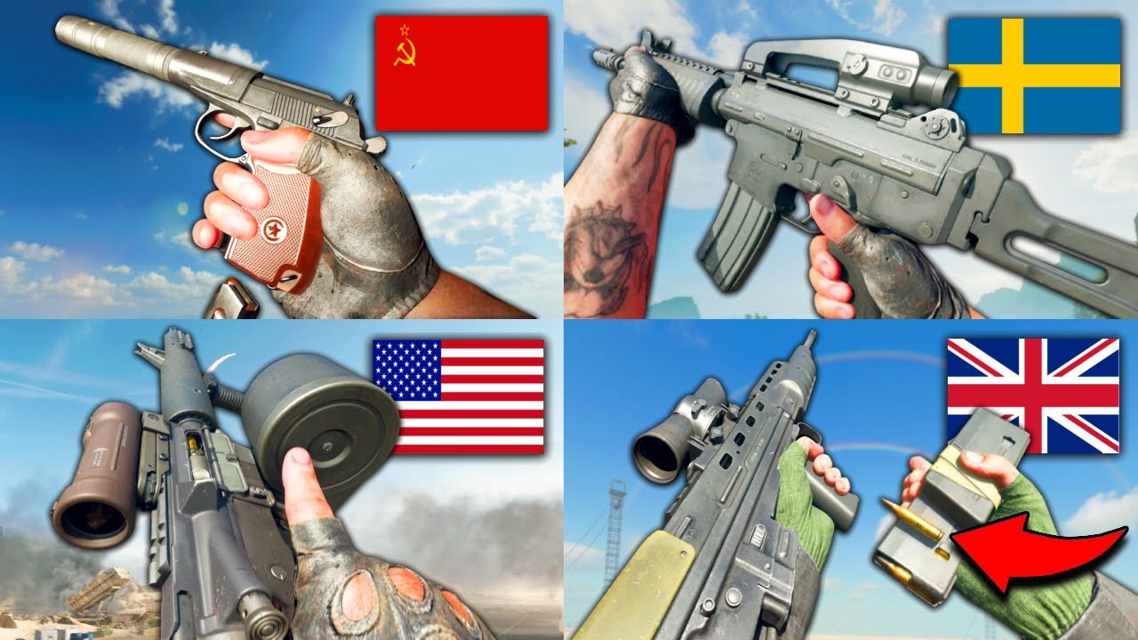 All Black Ops 6 HIDDEN Weapons Showcase Part 1 (Real Names, Origins and MORE...)