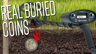 Testing a $100 Metal Detector on Real Buried Treasure Bounty Hunter Tracker IV