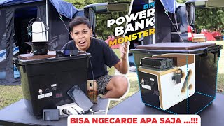 MEMBUAT POWER BANK MONSTER DARI AKI MOBIL BEKAS