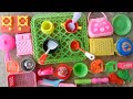 Diy unboxing kitchen Set l kitchen plastic set | mini cooking Kitchen set | Plastic Kitchen set | 70