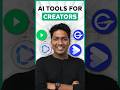 🪄 4 Best AI Tools for Content Creators!