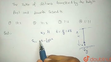 A body is thrown vertically upwards with an initial velocity u | Class 12 Physics | Doubtnut