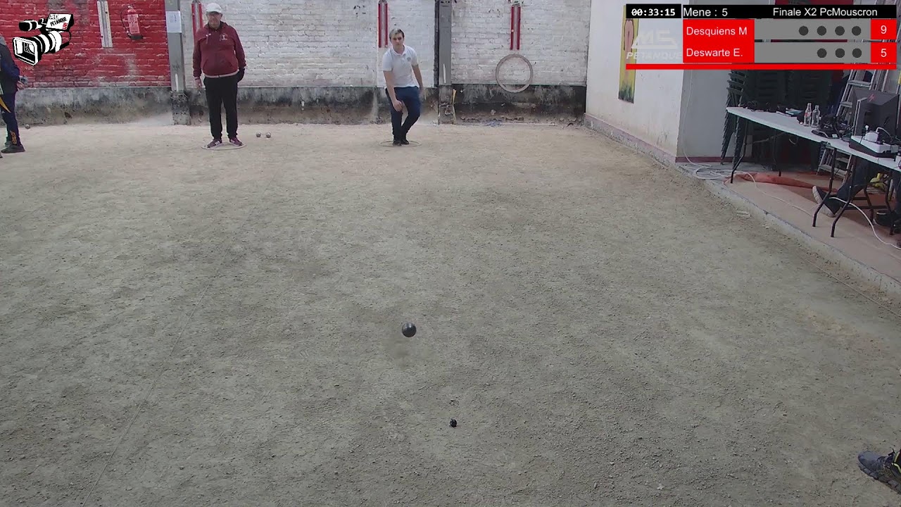 Miniature : Pétanque 2025 : Finale Qualif PcMouscron