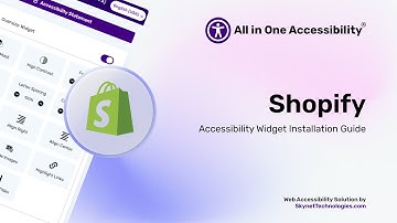 How to enable ADA, WCAG 2.1, Section 508 accessibility on Shopify website?