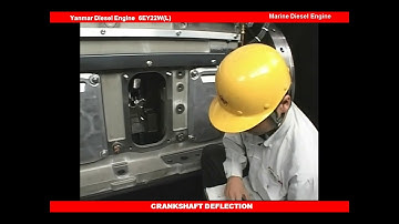 Yanmar Diesel engine repair and maintenance 12.crankshaft deflection