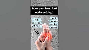 Handwriting speed increase | hand pain relief exercises while writing | writer