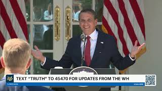 Attorney General of the United States Todd Blanche Briefs Members of the Media, Sep. 15, 2026