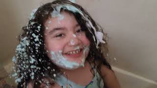 Taking A Bath Sisters,Shower And Bubles