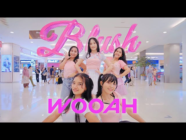 [KPOP IN PUBLIC INDONESIA] WOOAH (우아) - 'BLUSH' | One Take Dance Cover by Damsel class=