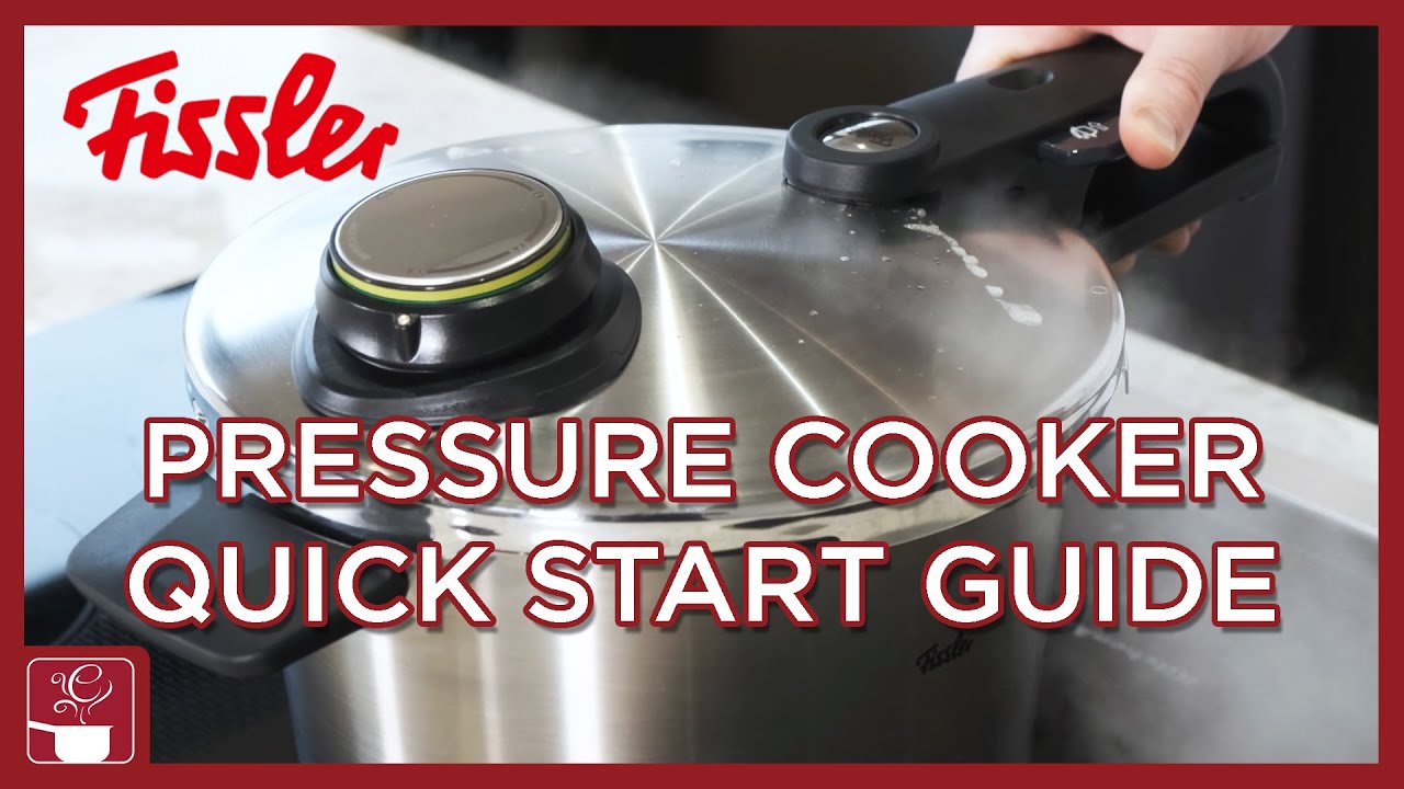 Fissler Pressure Cooker Quick Start Guide - Learn Pressure Cooker Basics w/  Vitavit Pressure Cooker! 