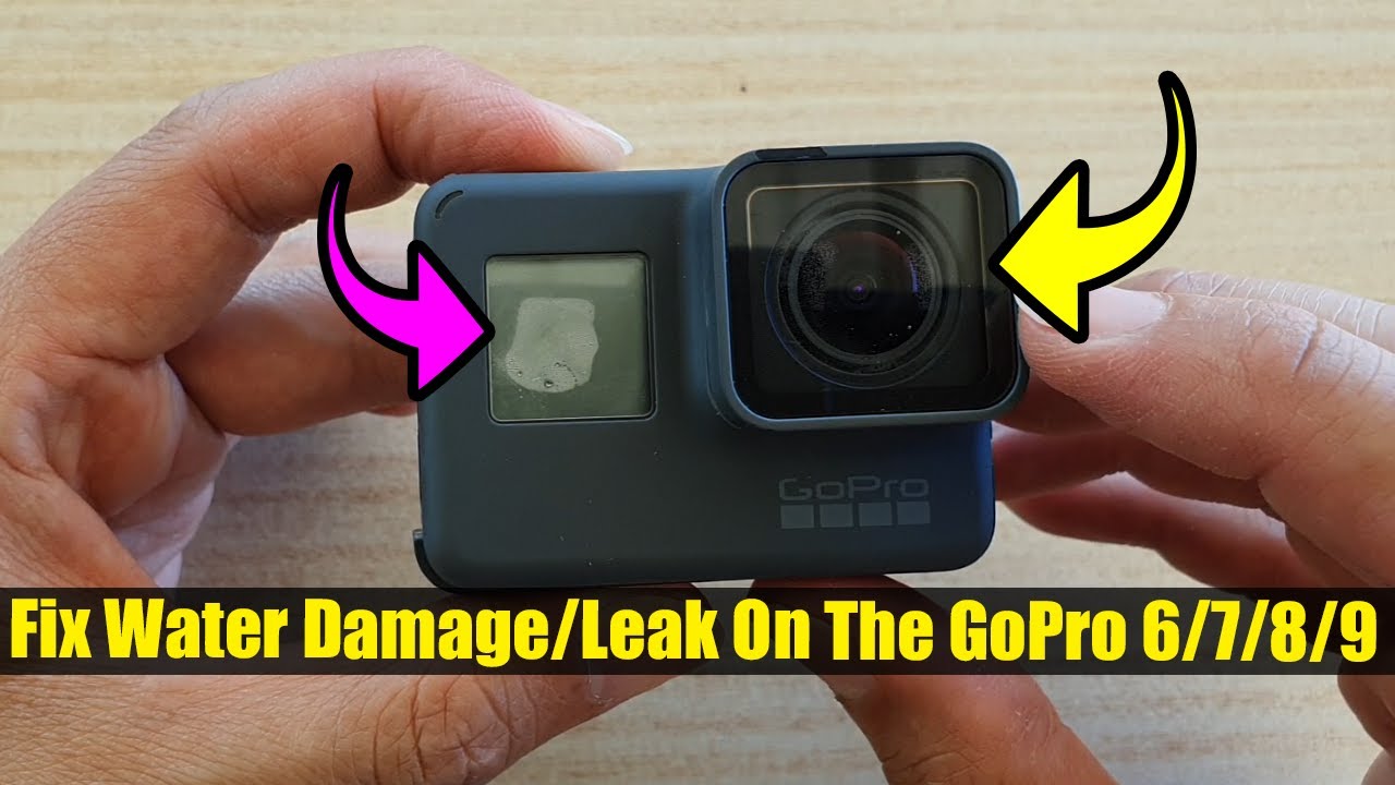 How Fix Water Damage/Leak On The GoPro 6/7/8/9 YouTube