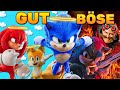 Sonic the Hedgehog Film-Trilogie (1, 2 & 3): Von Gut bis Böse