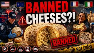 Top 10 Cheeses Banned in Some Countries! Illegal, Dangerous & Shocking🚫🧀