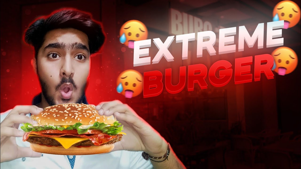 Aesa Burger Kabhi Nahi Khaya !! 😱
