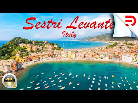 Sestri Levante - Italy | Touring The Resort Town in The Italian Riviera Between Two Beaches | 4K