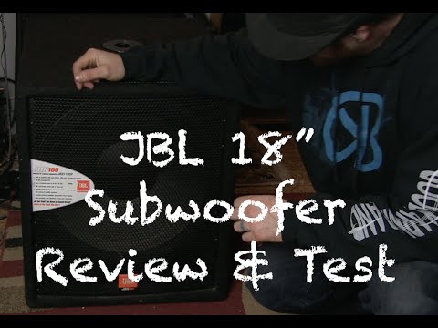 JBL JRX118SP Subwoofer Review/Test
