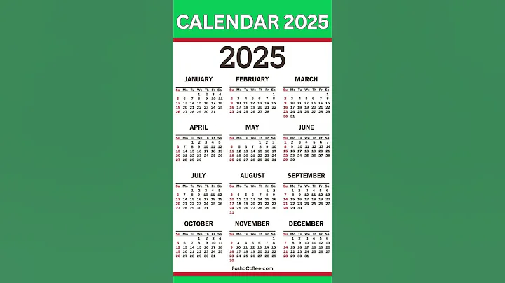 Calendar 2025 📆🗓️ #educational #calendar #2025 #calendar2025 #2025calendar