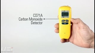 UEi CO71A Carbon Monoxide Detector: Overview