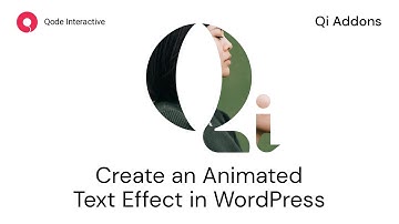 How to Create Animated Text Effects using Elementor Addons in WordPress