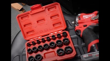 IG331 The perfect Milwaukee Impact companion? Tekton 3/8 impact Socket Set 2554-20