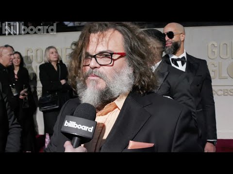 Jack Black On Doing The 'Minecraft' Movie, 'Kung Fu Panda 4' & More | 2024 Golden Globes