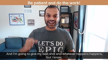 Do the work -  Raj Subrameyer