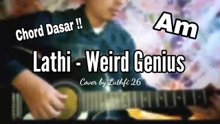 Lathi - Weird Genius ft ( Sara Fajira ) | Guitar Cover by Luthfi 26