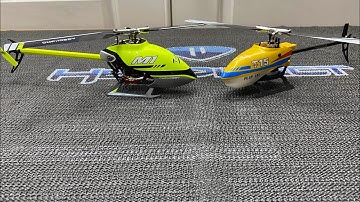 Align T-15 VS OMP Hobby M1 Review