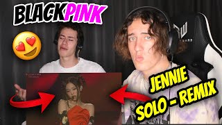 His Heart Melted !!! | South Africans Reacts To Jennie - SOLO ( REMIX ) + DVD THE SHOW