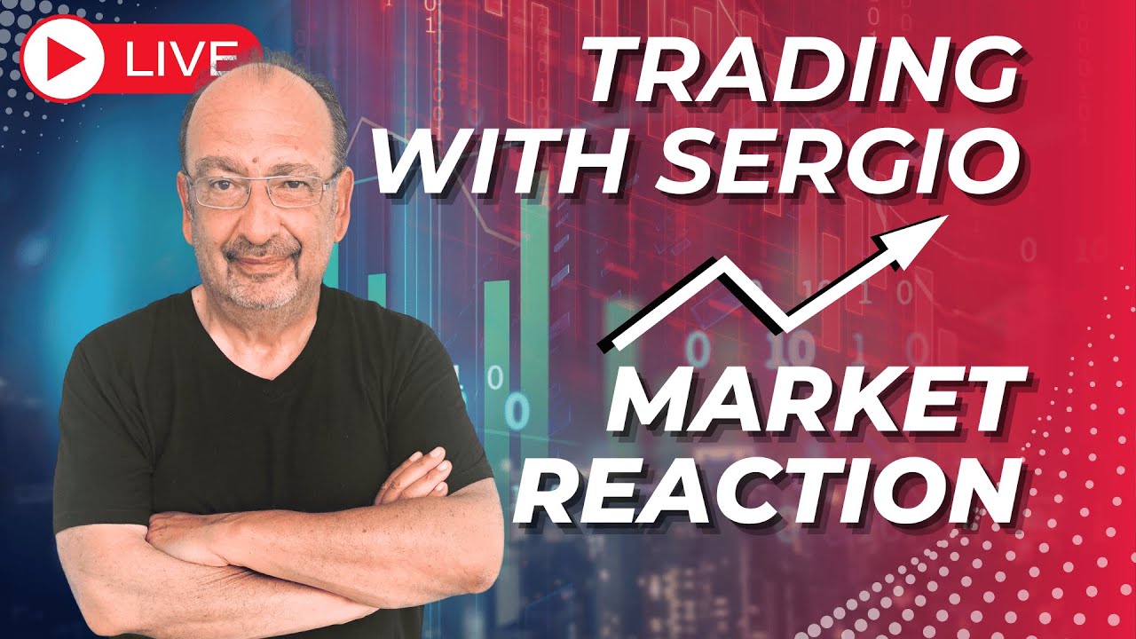 TRADING WITH SERGIO - INDEXES KEEP GRINDING HIGHER - BTC/ETH RETEST? LIVE Q&A