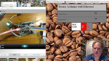 ENC28J60 Ethernet Connection with a Teensy.  Video 1