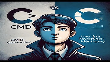 Windows powersell vs  commande prompt #powershell #cmd#cmdhami #windows #powershellscripting 