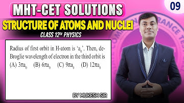 Radius of first orbit in H-atom is 