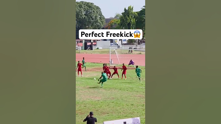 Perfect Freekick Goal😱 #footballskills #football #soccer #freekick #futebol