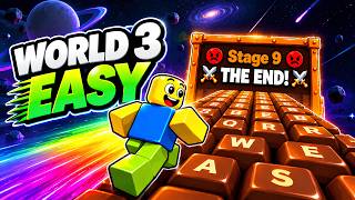 How to BEAT WORLD 3 FAST in +1 Speed Keyboard Escape!