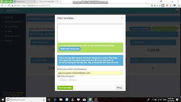 Hướng dẫn INBOXFB - Cách ĐĂNG NHẬP Và thêm tài khoản facebook - Đăng Quang