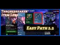 MCOC | EQ 2.2 | Easy Path  | BLOOD MOON | TB | Item less |