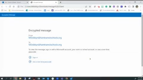 How to Send and Open an Encrypted Email Using Your School Email Account